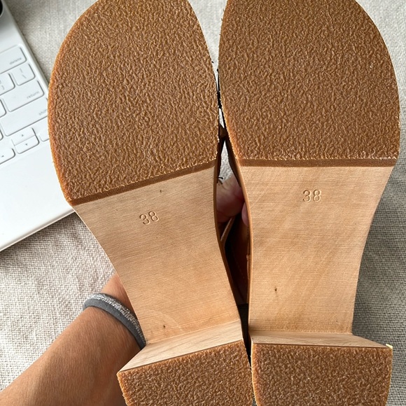 Swedish Hasbeens NWT Grunge Sky High Nature Color Slip In Clog LOVE IT!!! 🌈 🎁 - Picture 12 of 16